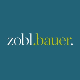 Logo: zobl.bauer. Salzburg Steuerberatung und Wirtschaftsprüfung GmbH