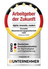 Zertifikat: Arbeitgeber der Zukunft