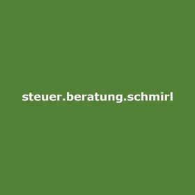 Logo: steuer.beratung.schmirl
schmirl steuerberatung gmbh&co kg
WP/STB Mag. Thomas Schmirl, PMBA